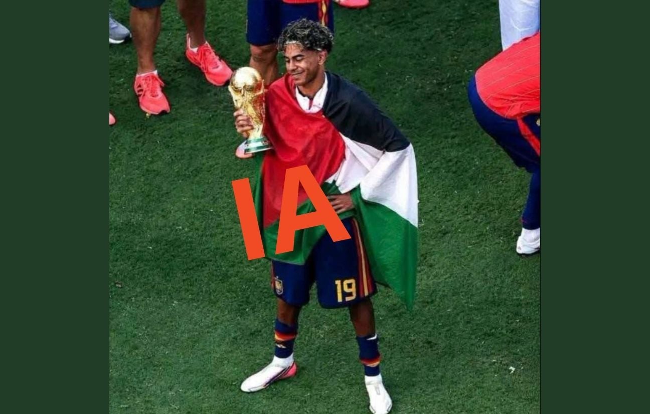 Reacción de Infantino, Yamal y Palestina… La final no escapó a las falsificaciones Reacción de Infantino, Yamal y Palestina… La final no escapó a las falsificaciones